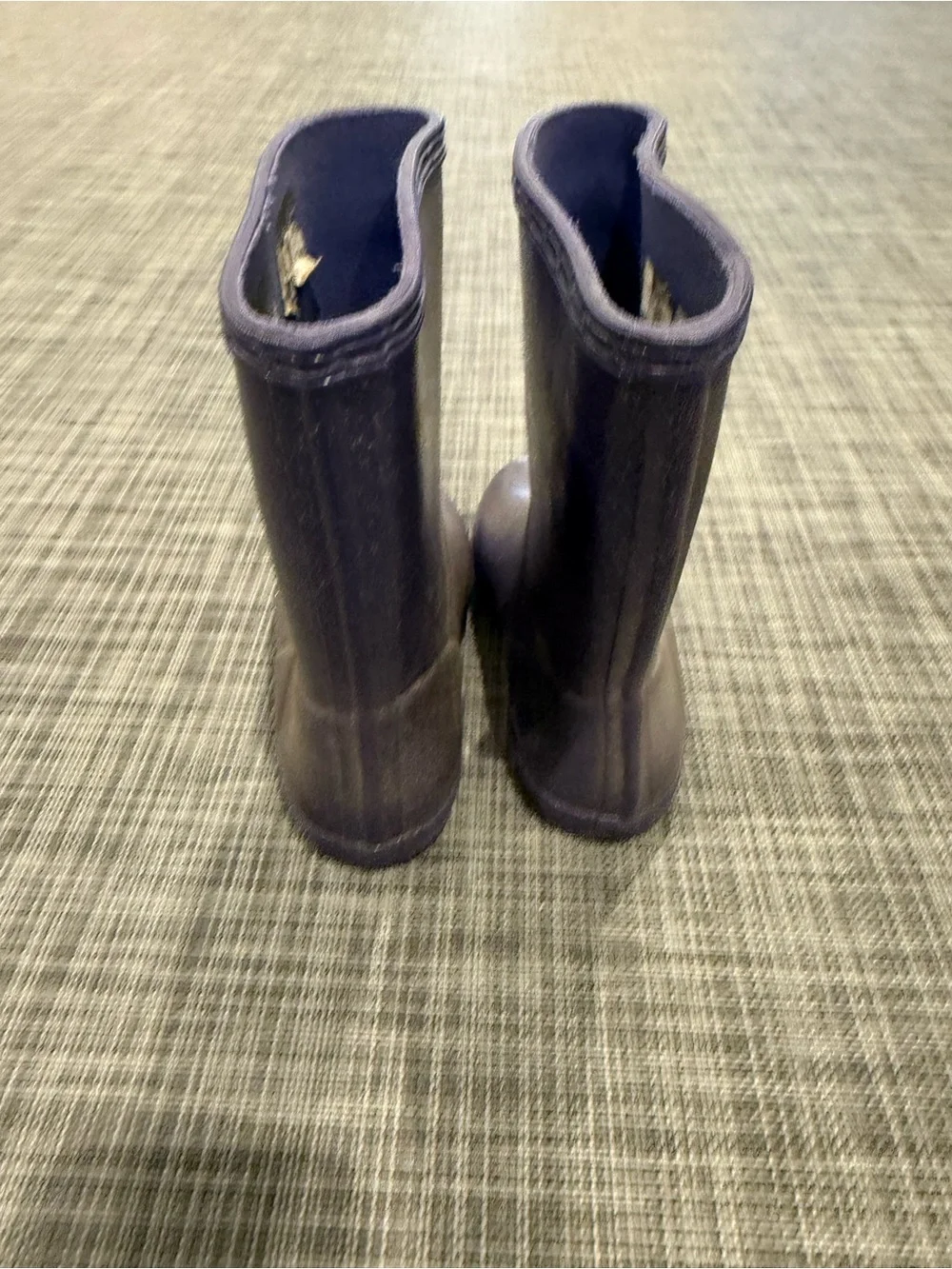 Hunter Kids Glitter Purple Rain Boots
